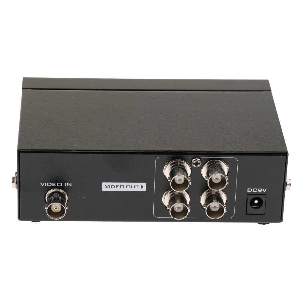 4Port BNC Composite Video Splitter Distribution Adapter For  DVR