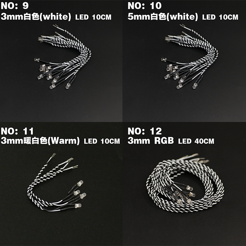 LED Light System Lamp Kits For 1/14 Tamiya Truck Tractor Tipper RC Upgrade Parts