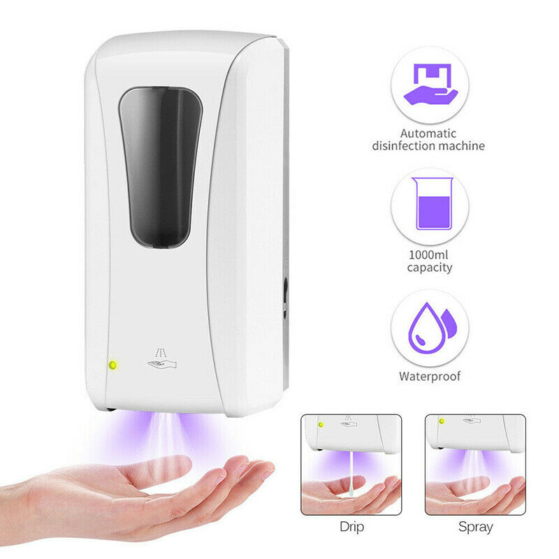 1000ml Touchless Automatic IR Sensor Induction Sprayer Soap Alcohol Dispenser