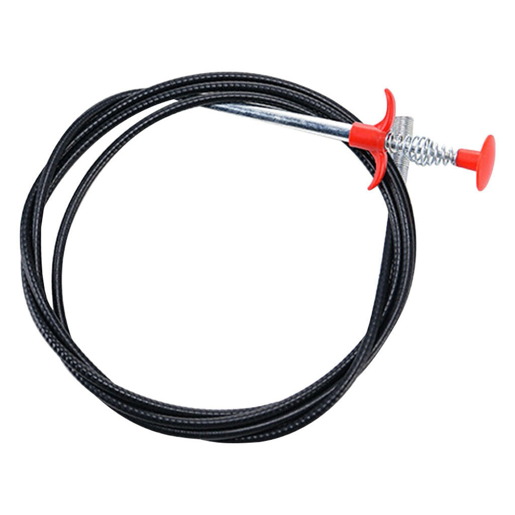 Sink Cleaning Hook Plumbing Pipe Sewer Dredging Tool Device Cleaner 200cm