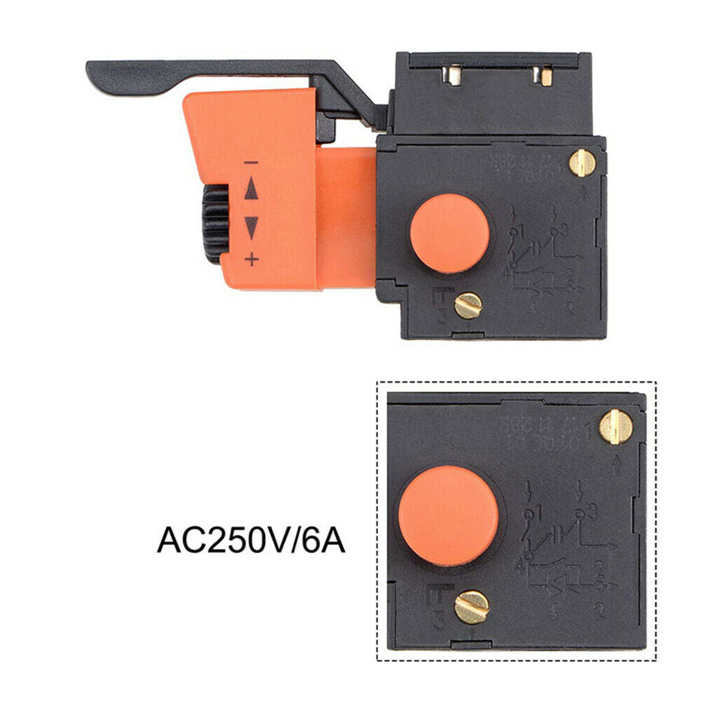 FA2/61BEK Adjustable Speed Switch AC 220V/6A  For Electric Drill Trigger Switch