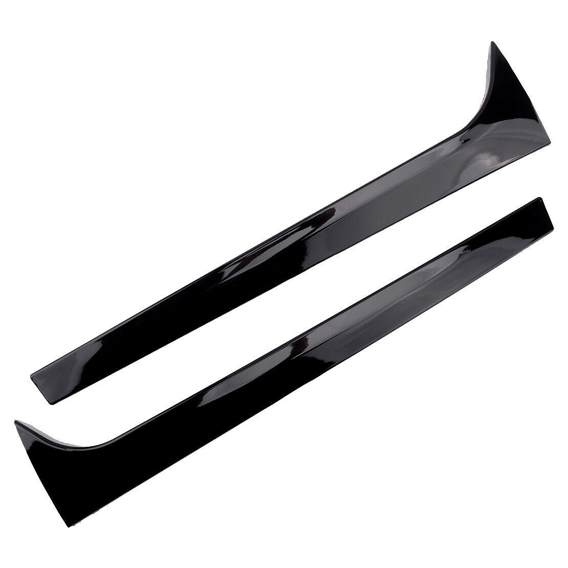 2x Rear Window Side Spoiler Canards Fit For Skoda Octavia Estate 2014-2019