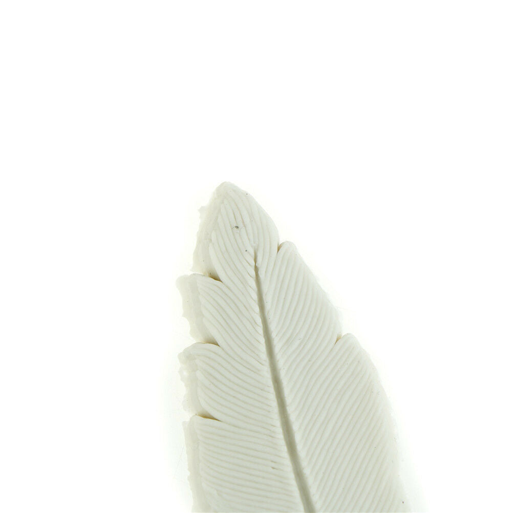 2pcs Feather Silicone Mold Fondant Mold Cake Decorating Tools Chocolate M.l8