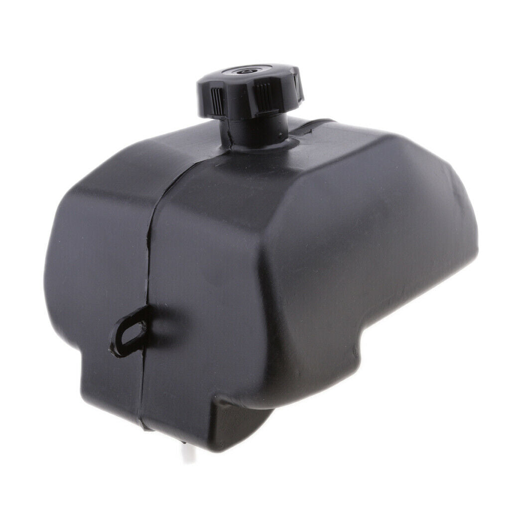 Black Gas Fuel Tank Fits 50 90 110 125cc Quad Dirt Bike ATV 4 Wheeler Black
