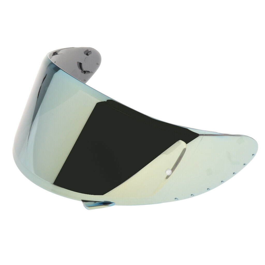 2PC Motorcycle Helmet HD Visor for X14 Z7 NXR RF-1200 Sun Shield Golden+Gray