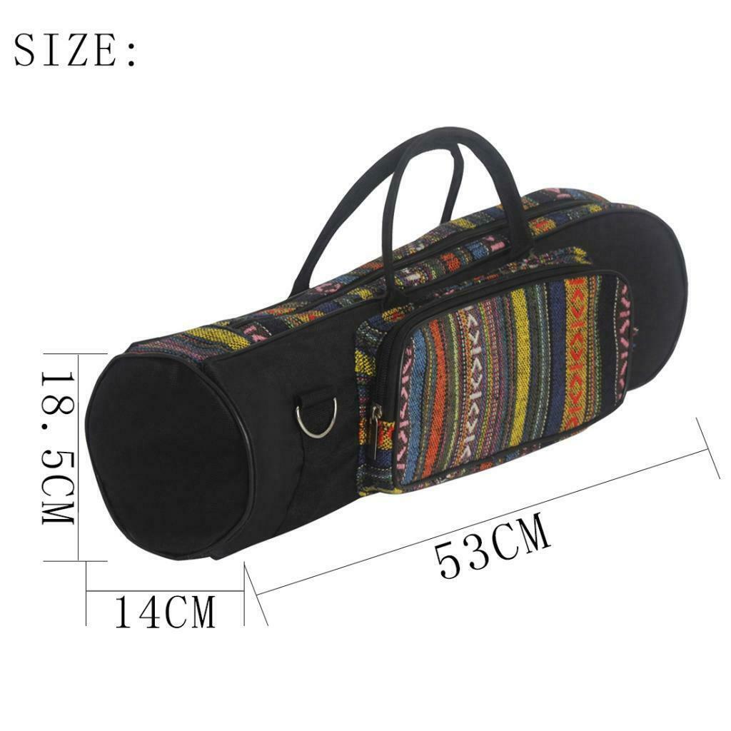 2x Trumpet Bag Oxford Fabric Portable Gig Bag 20.47in Multicolor Accessories