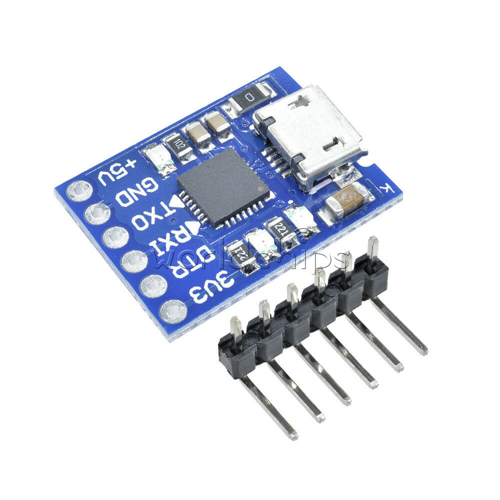 2pcs CP2102 MICRO USB to UART TTL Module 6Pin Serial Converter STC Replace FT232