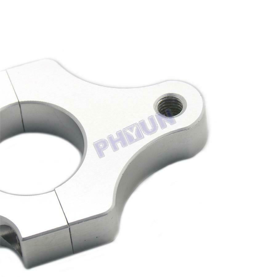 58mm CNC Motorcycle Steering Damper Fork Frame Mounting Clamp Bracket Universal