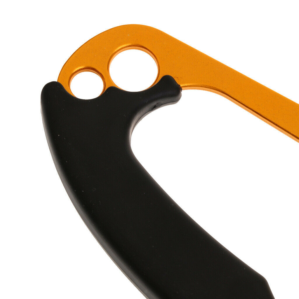 2Pcs Rock Climbing Right Hand Ascender Riser fit 8-13mm Rope Clamp Grasp Device