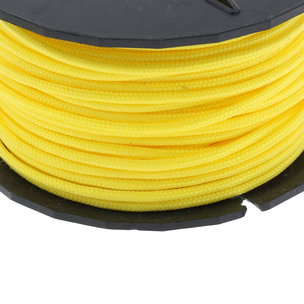 3 Strand Core Cord Paracord Parachute Rope Lanyard Yellow