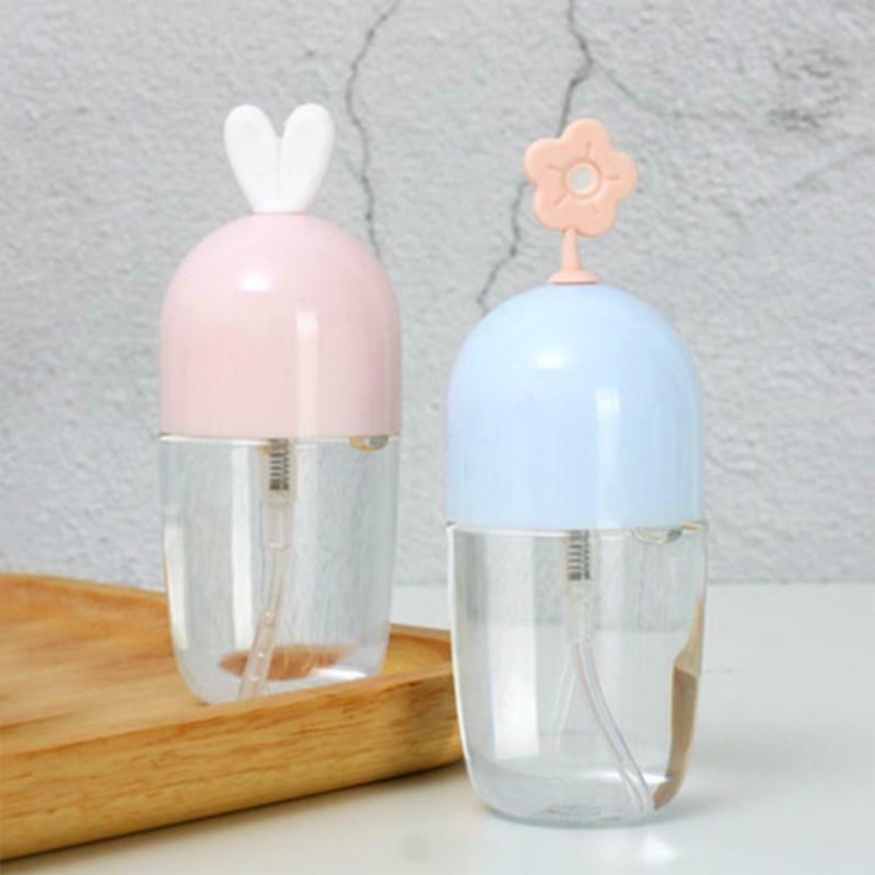 55ml Plastic Empty Spray Bottle for Make Up and Skin Care Refillable Random Colo