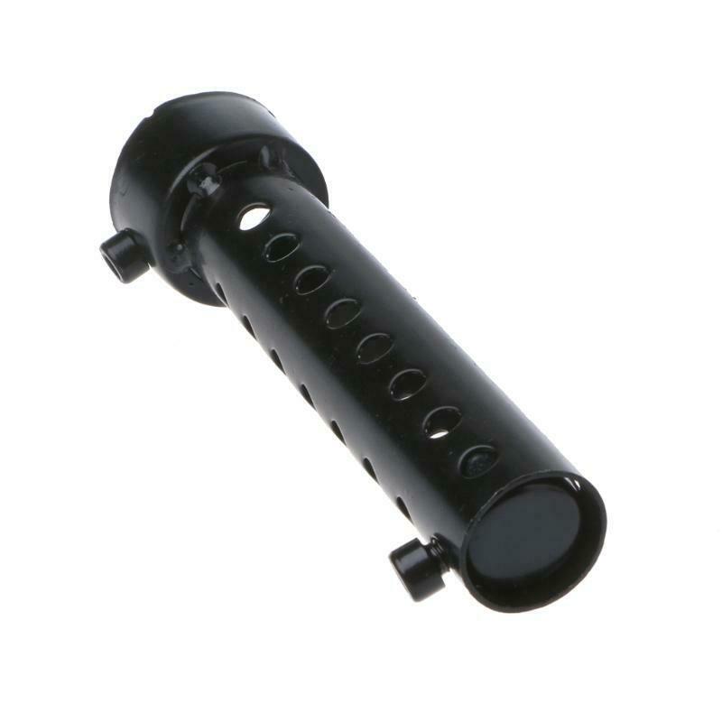 35mm Universal Motorcycle Exhaust Can DB Killer Silencer Muffler Baffle Black