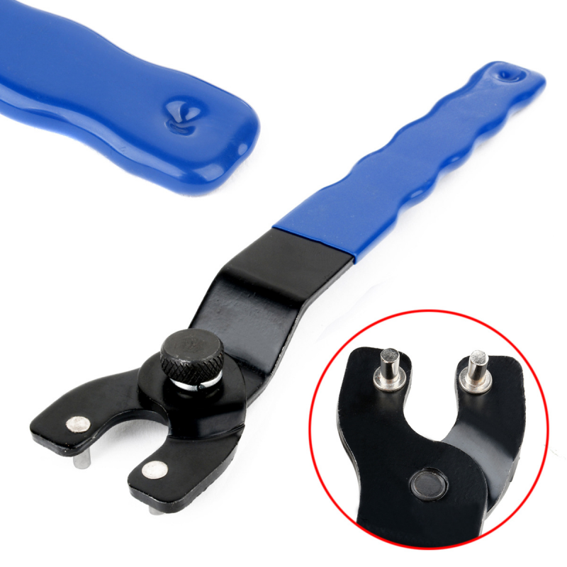 Adjustable Angle Grinder Wrench Pin Key Chisel Spanner Thickened Tool Accessory