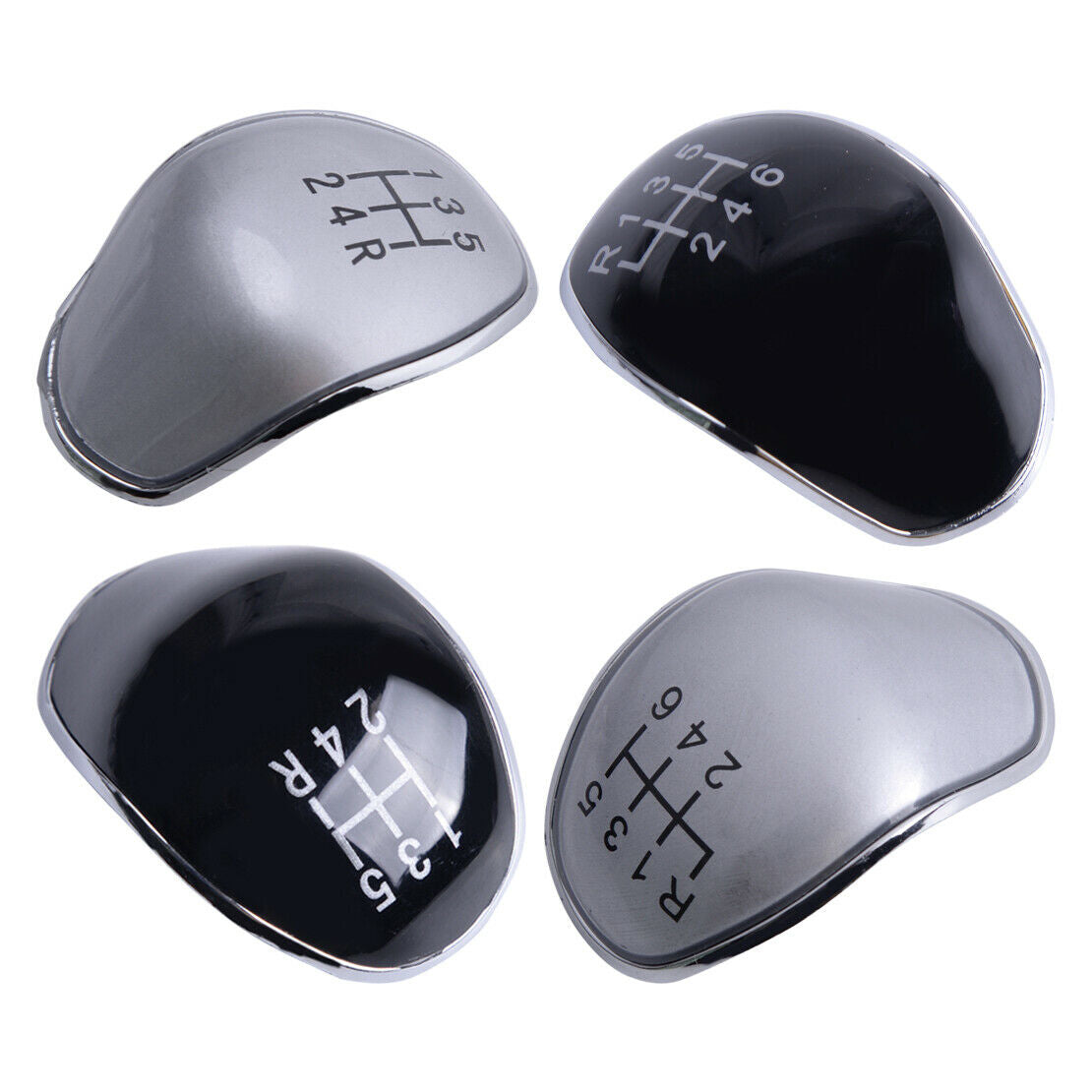 Creative Gear Insert Badge Knob Fit for Ford Focus Fiesta Cap Cover 5/6 Speed An