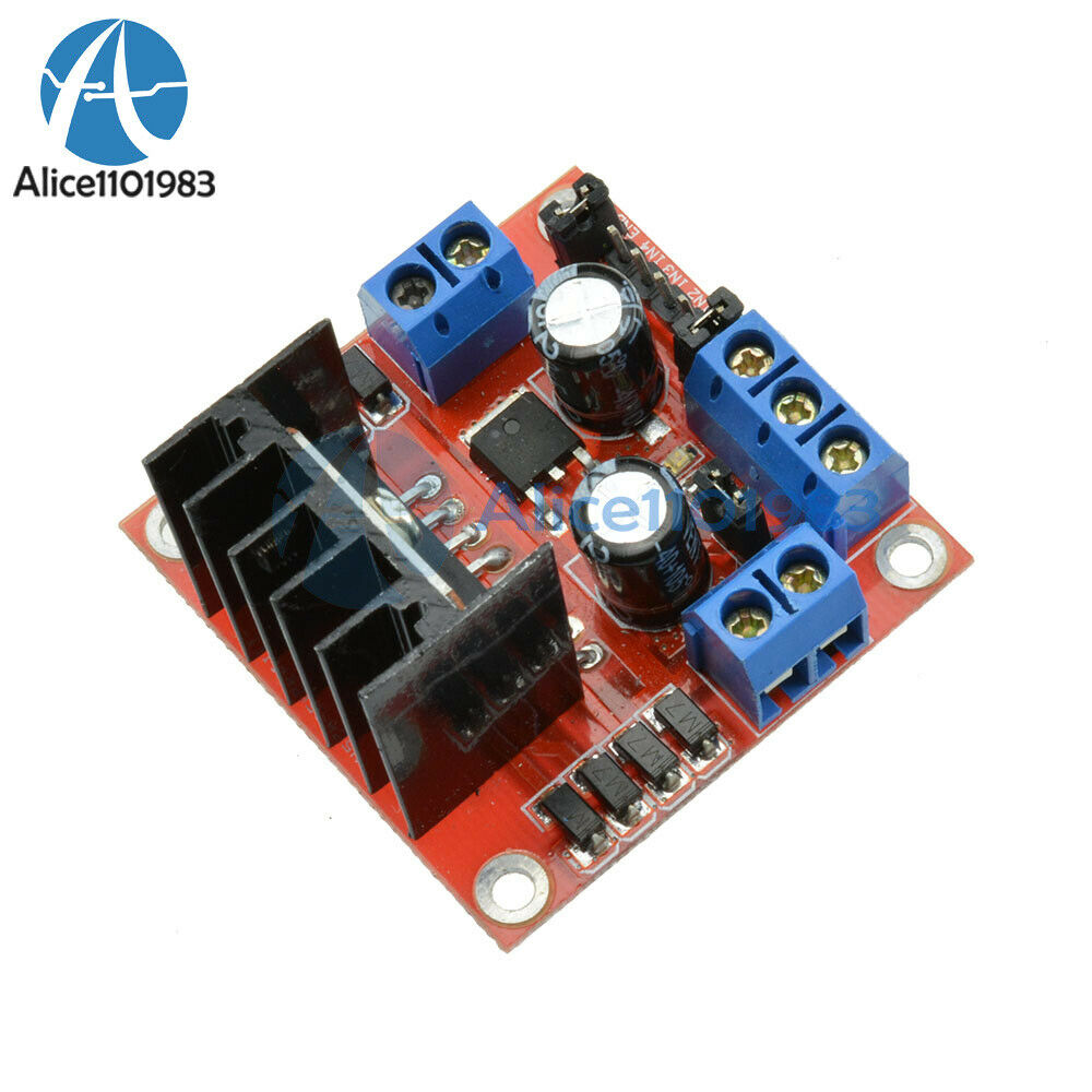 5PCS 25W L298N Dual HBridge DC Stepper Motor L298N Drive Controller Board Module