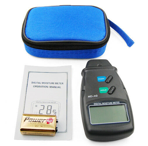 Digital Hygrometer Detector Tester Wood Timber Gypsum Sensor Moisture Detection