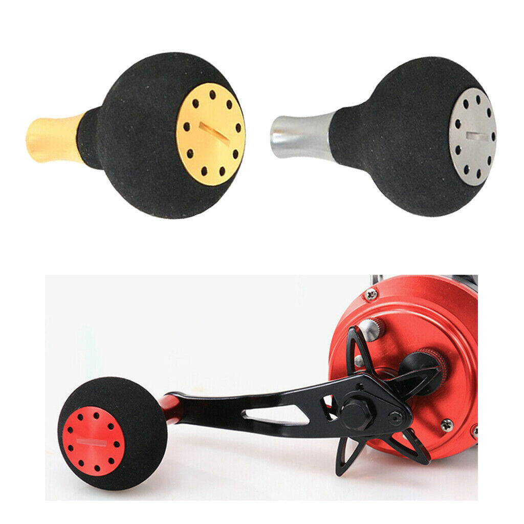 Set Of 2 Baitcasting Fishing Reels Handle Knob For Fishing In