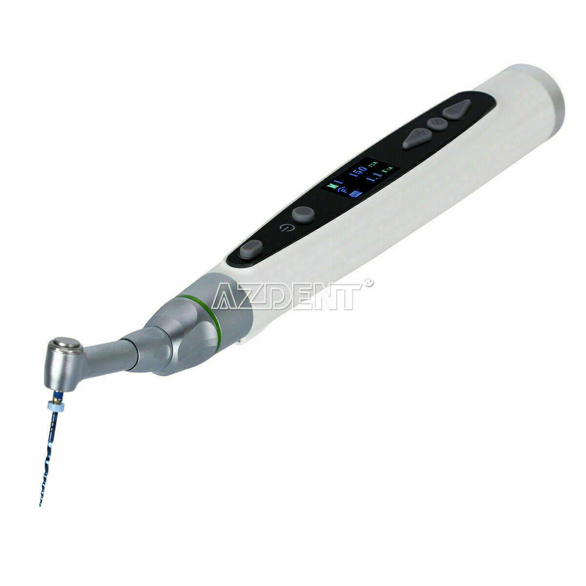 Wireless Dental LED Mini Endo Motor 16:1 Reduction Contra Angle Root Canal