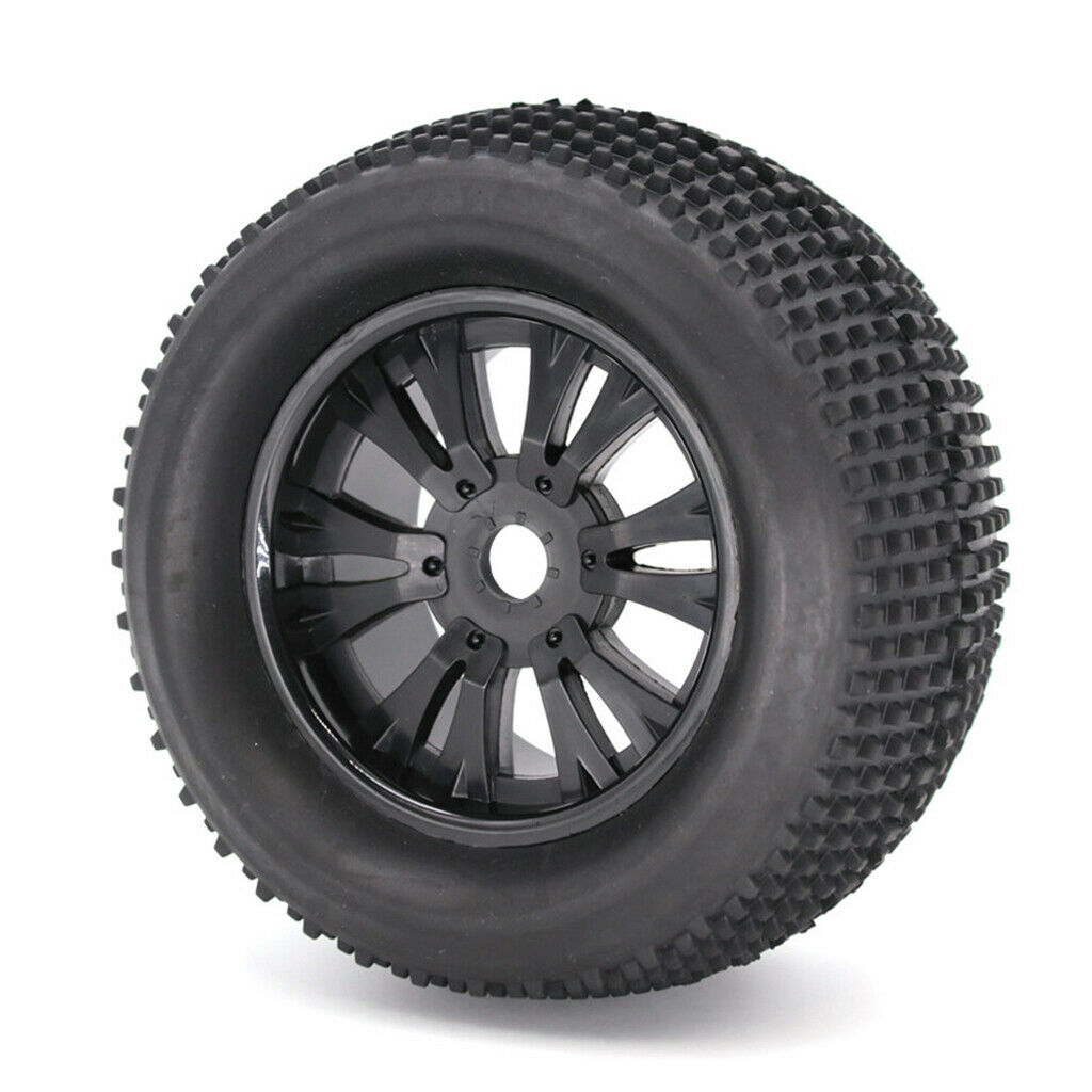 2x 1/8 Scale RC Car Monster Truck Tires Tires 17 Hex Wheel