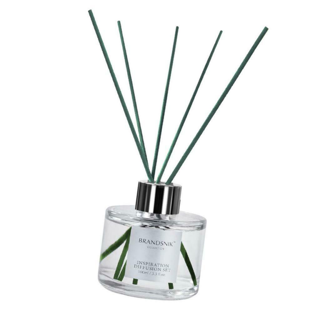 Scented Essential Oil Home Bathroom Toilet Air Freshener Reed Diffuser 100ml