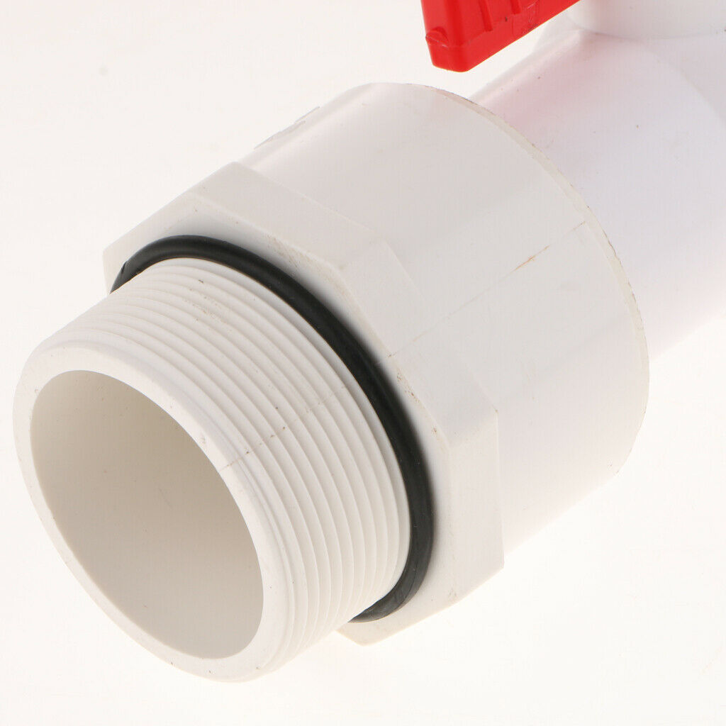 45 Degree UPVC Ton Barrel Replacement Outlet Tap for Oil Water 40mm Outlet