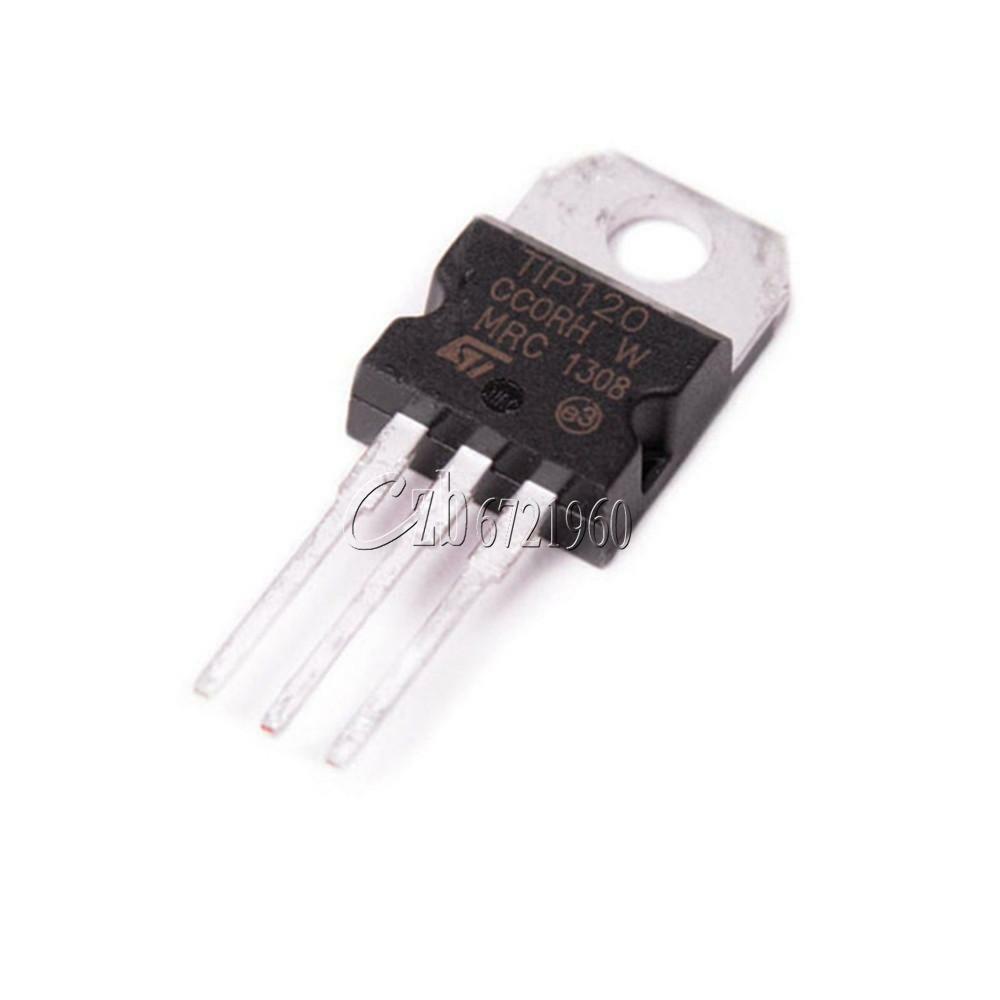 10PCS TIP120 TO-220 Darlington Transistors NPN