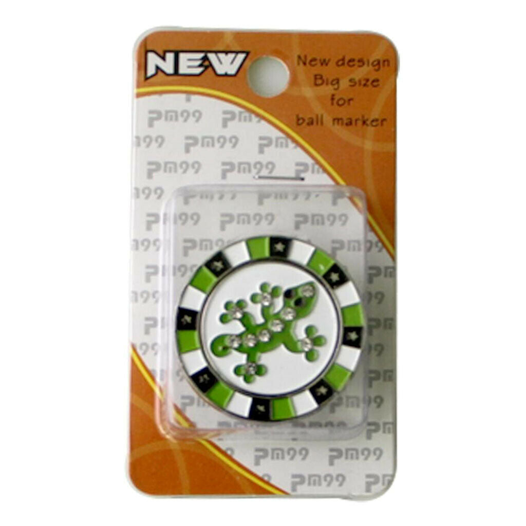 Golf Ball Markers with Magnetic Hat Clips Value for Men Women Children Golfer,