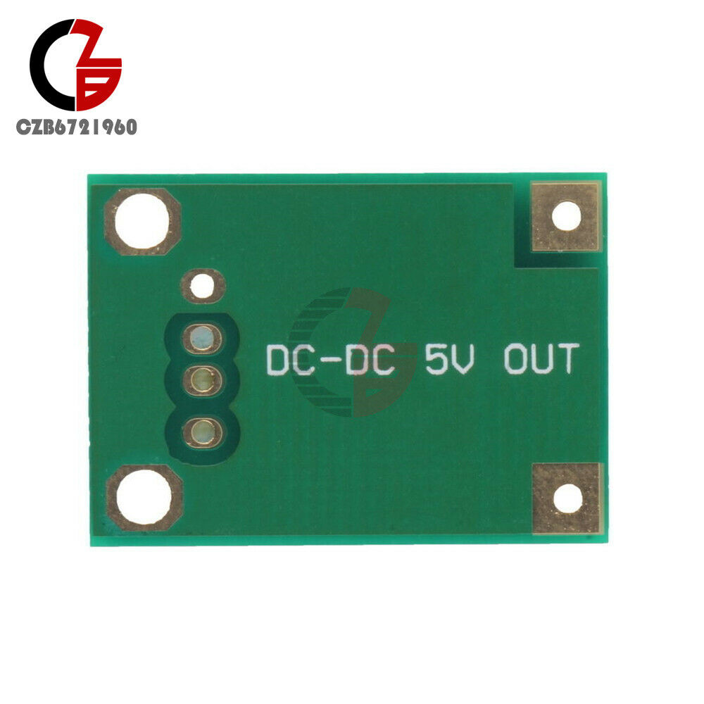 2PCS DC-DC 1-5V to 5V 500mA 600mA Max Boost Converter Step Up Module for Arduino