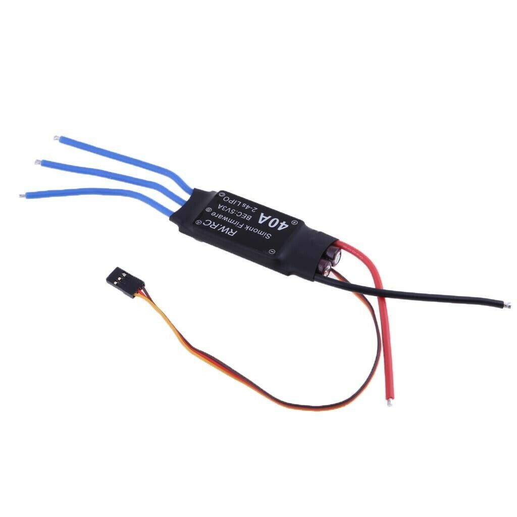Brushless Speed Controller ESC 40A 3A for RC FPV Racing Drone Accessory