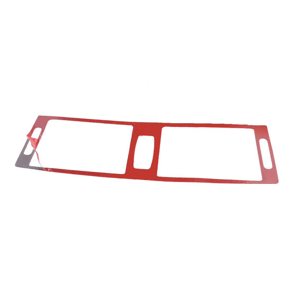 Car Red Carbon Fiber Console Middle Air Vent Cover Fit For BMW E70 E71 2008-2013
