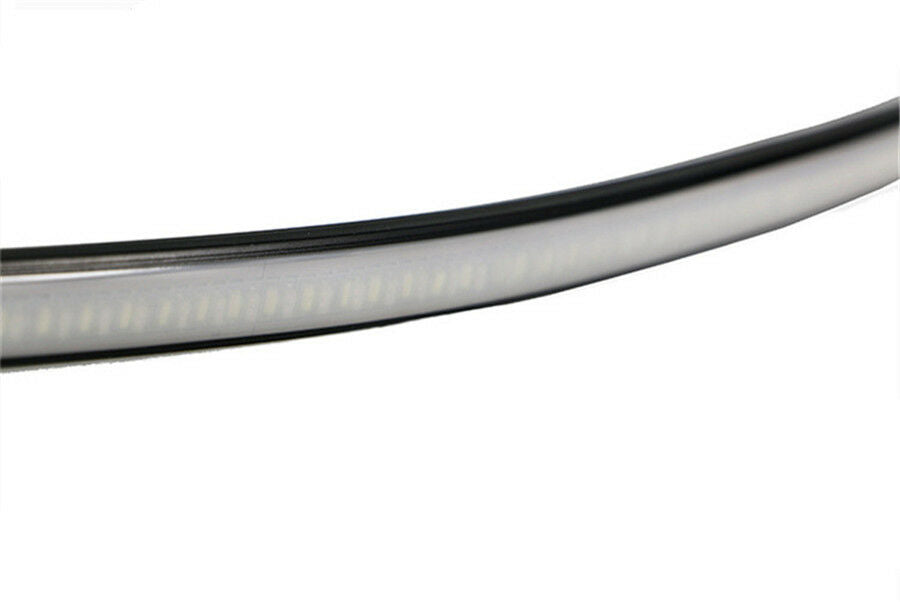 45cm Motorcycle Flowing LED Tail DRL Brake Turn Signal Strobe Strip lights Lamp