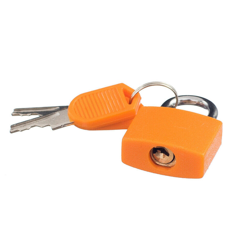 Small Padlock with Two Keys for Luggage Suitcase Bag Deep