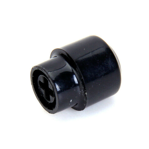 3x 5Pcs Black Plastic  Switch Tip Guitar Knob Barrel Type