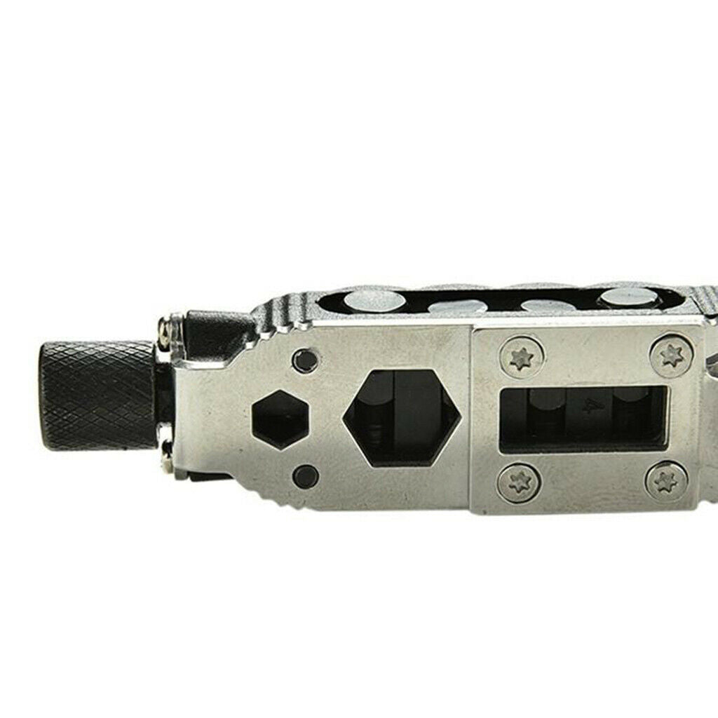 Compact Multitool Screwdriver Keychain Portable Repair Tool Survival Camping