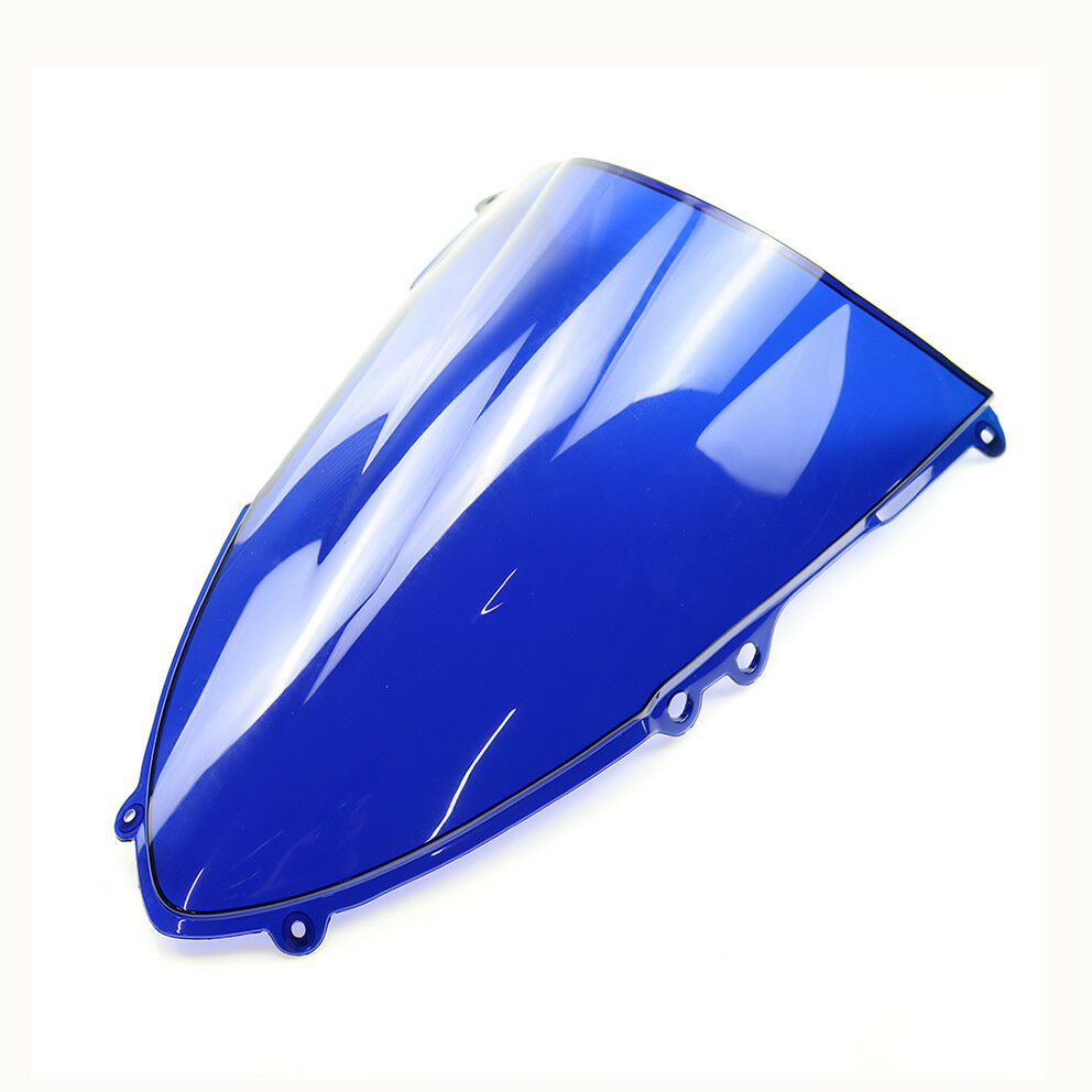 Double Bubble Motorcycle Blue Windscreen Windshield for Ducati 1199 2012-2013