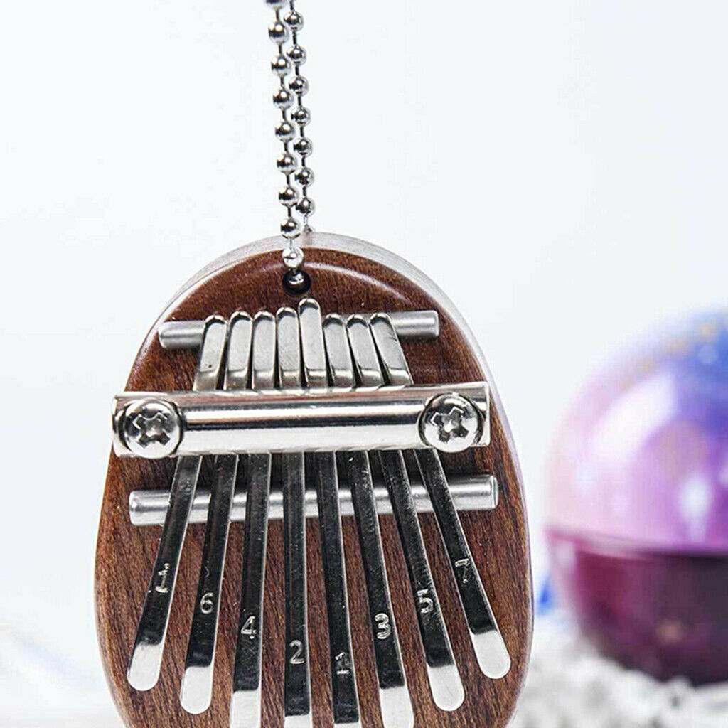 Kalimba Solid Wood 8 Keys Thumb Finger Piano Mbira Musical Instruments Gift