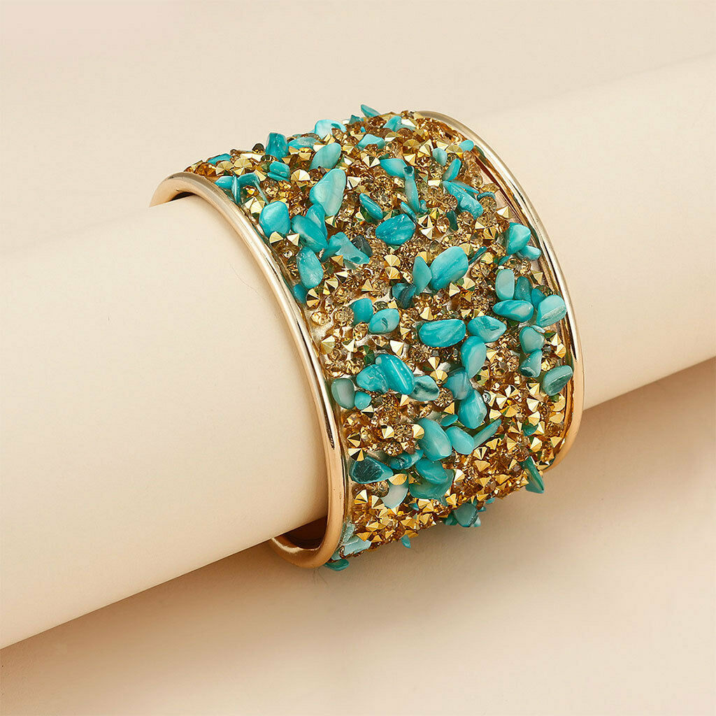 Rhinestone Bracelets Evening Party Jewelry Woman Bangle for Women Bridal