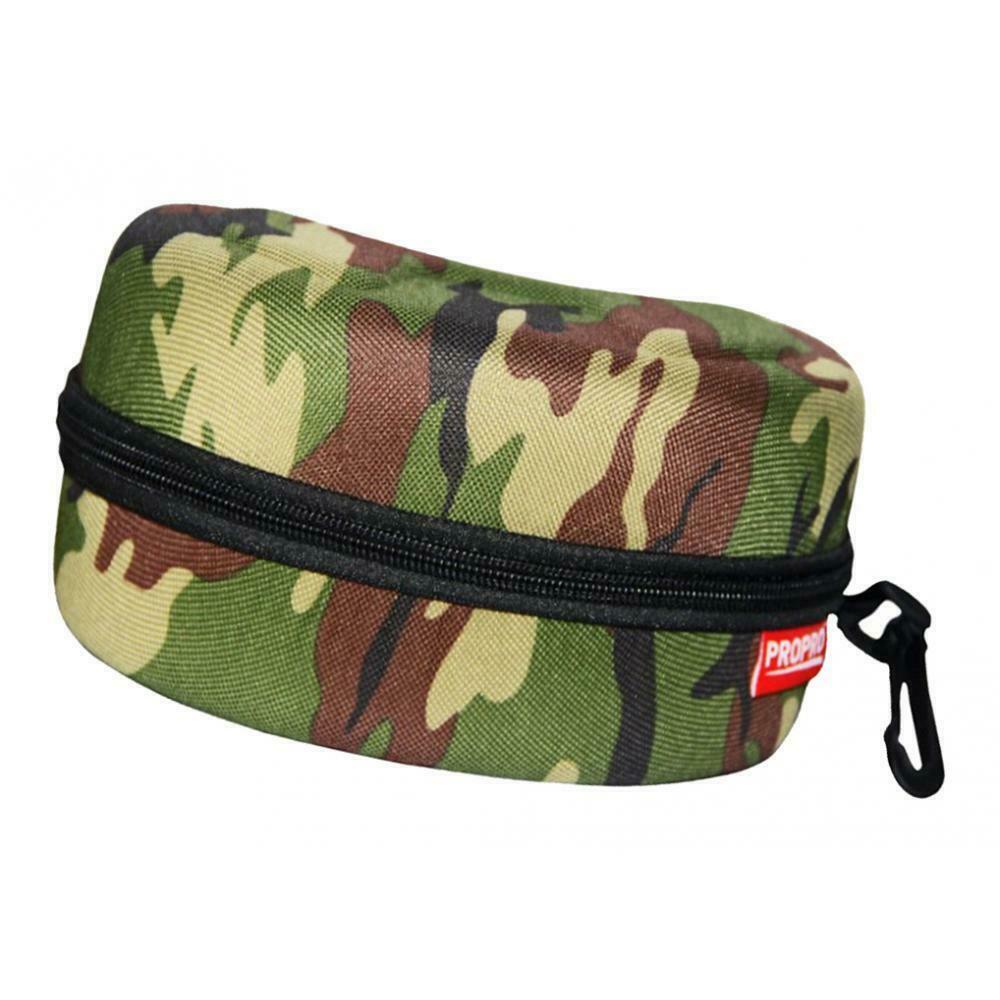 Goggle Glasses Case Eye Protection Bag Glasses Container Green Camouflage