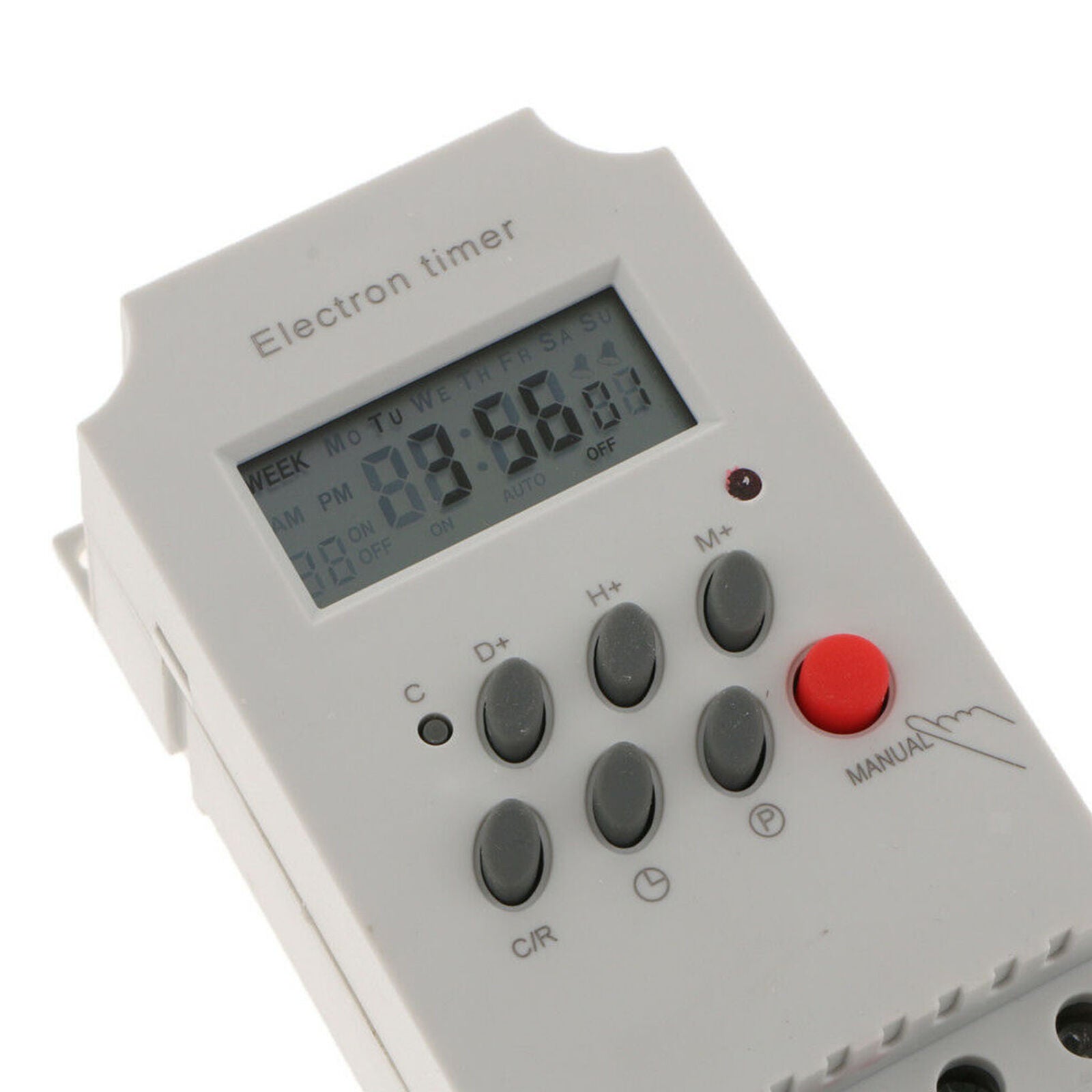 12V DC AC Digital Weekly Programmable Power Timer Time Relay Switch