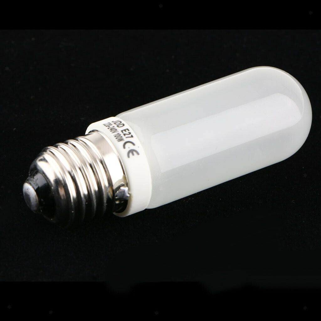 220-240V Halogen JDD Type Tubular Medium E27 Bulb Lamp, Frosted, 100-Watt