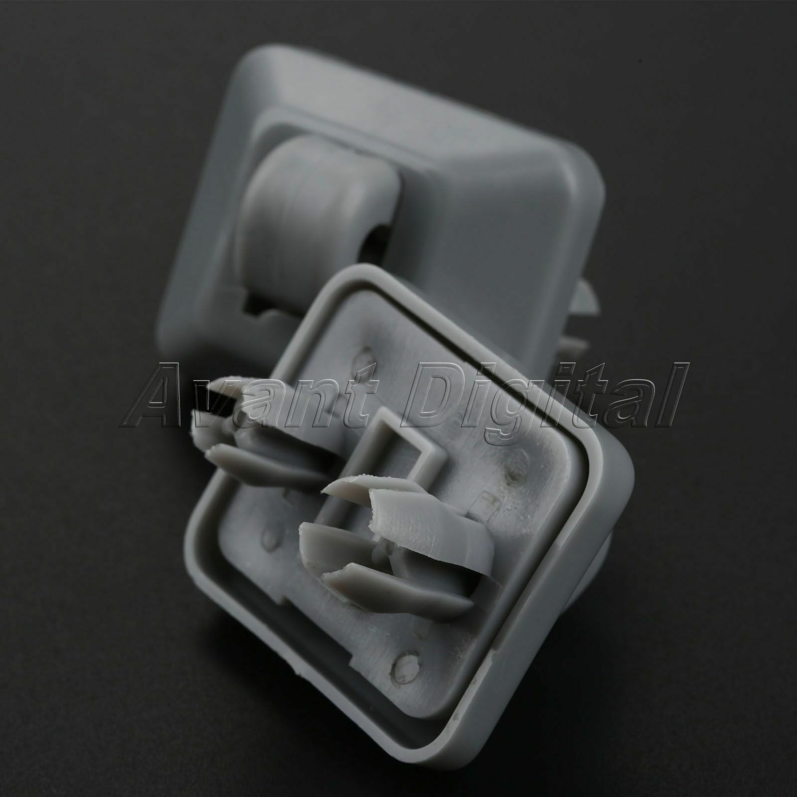 2pcs Sun Visor Clip 6R0 857 561 Y20 Fit For  Passat Polo UP  Rapid 12-15