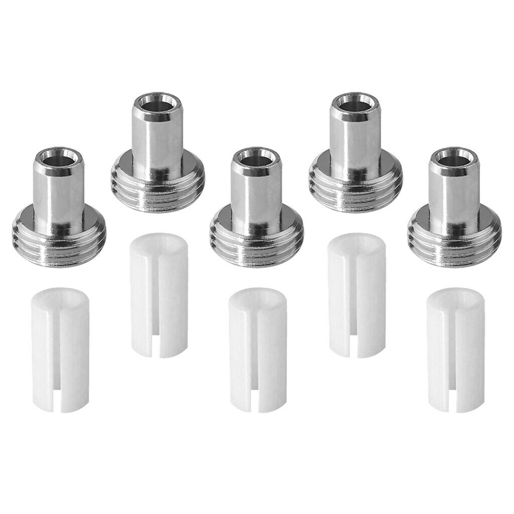 10 Pieces Ceramic Sleeve Core Metal Adapter Connector for Red Light Test Pen