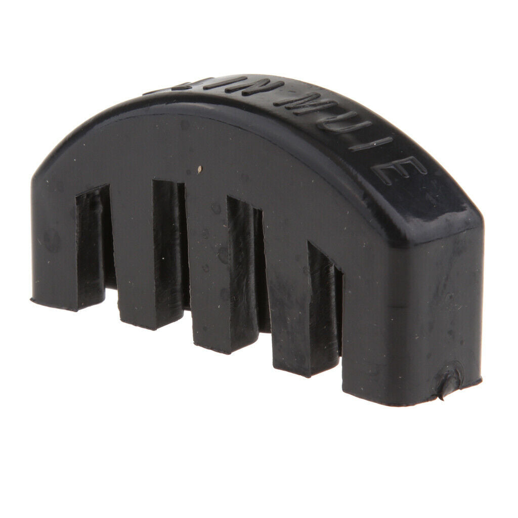 Durable Rubber Violin Fiddle Mute 5 Forks Silencer for 4/4 3/4 1/2 Size Violin