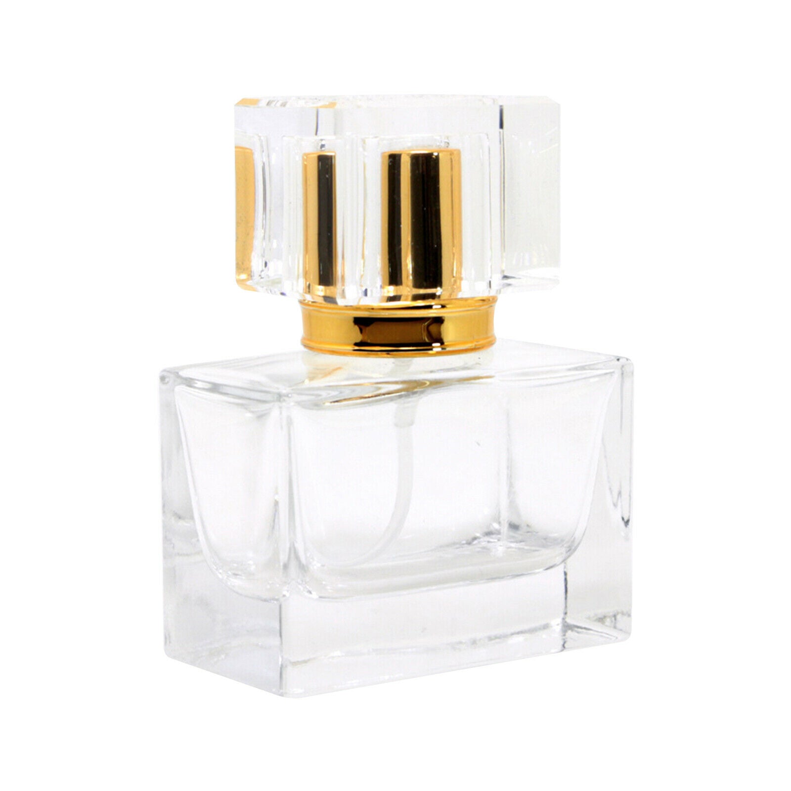 30ml 1 Ounce Empty Clear Glass Perfume Spray Bottle Jar Atomizer Home Decor