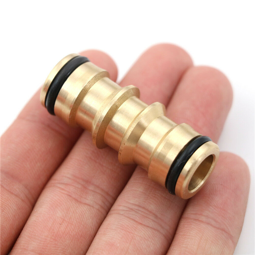 Brass Quick Hose Pipe Joint Connector Male to Male 1/2" Garden Pipe Extens.l8