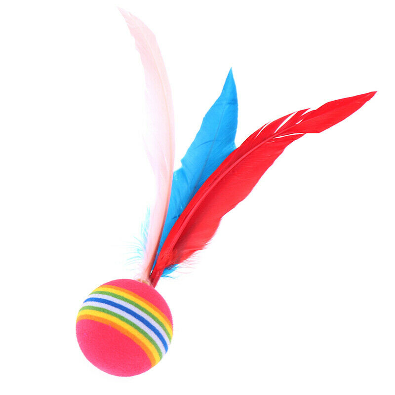 Game Outdoor Kids Beach Rubber Shuttlecock Feather Badminton Balls ChildrenY KX