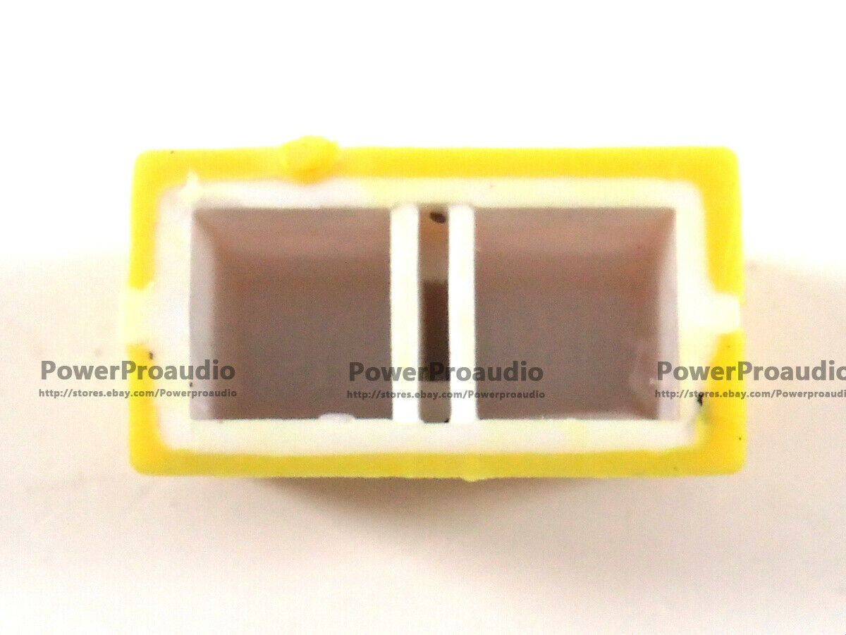 2pc New Channel Crossfader Fader Cap Knob For RANE 56 RANE TTM56 TTM 56s(Yellow)