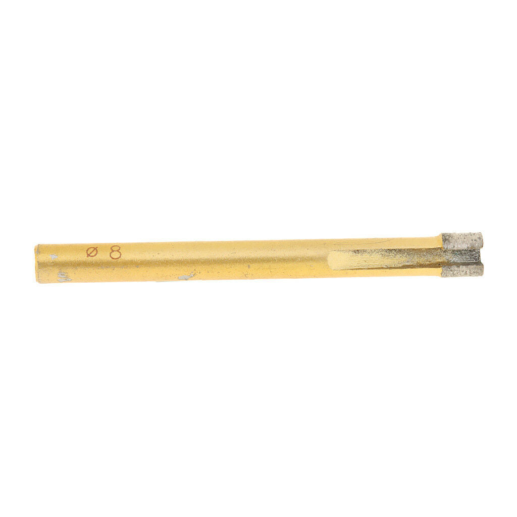 10PCS 8mm Diamond Holesaw Tile, Ceramic, Porcelain, Marble, Drill Bit New