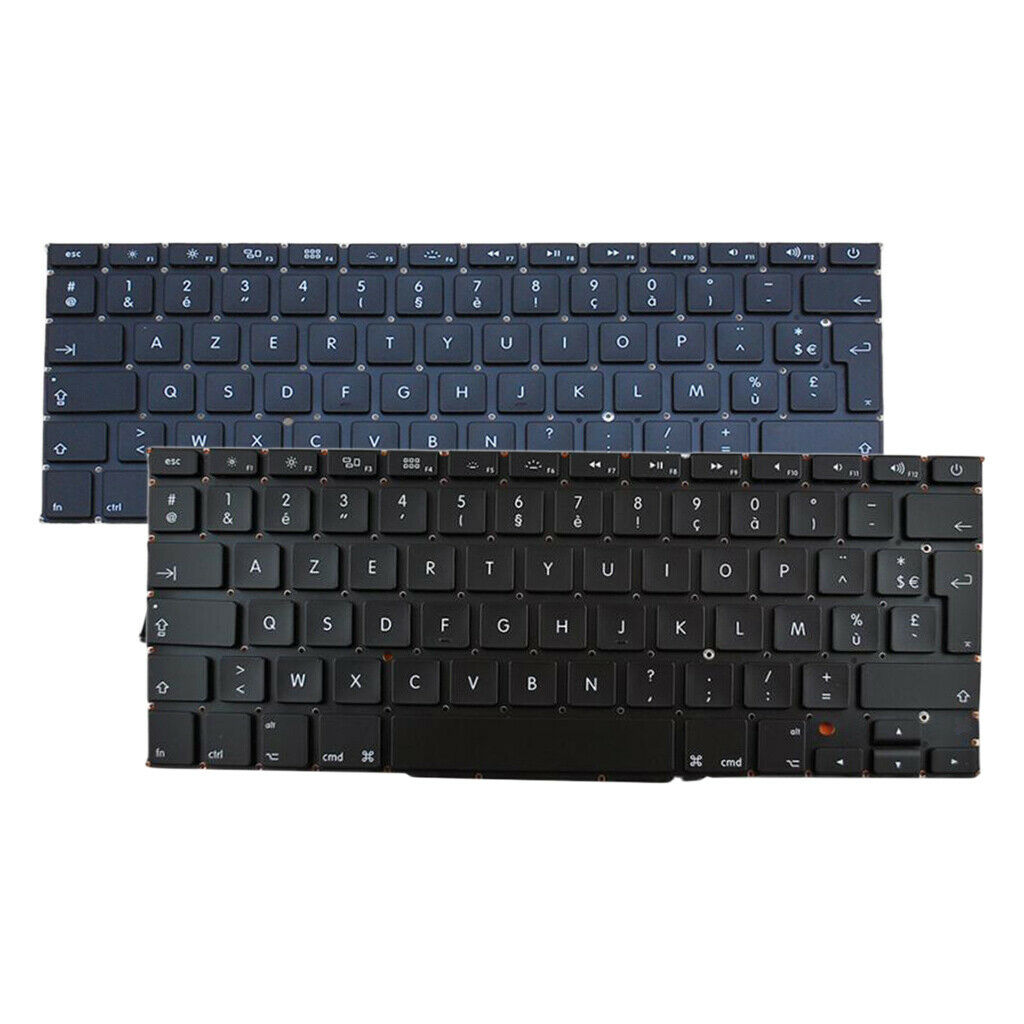 French Keyboard Assembly for MacBook Pro 15" A1398 Laptop PC 290x150x5mm
