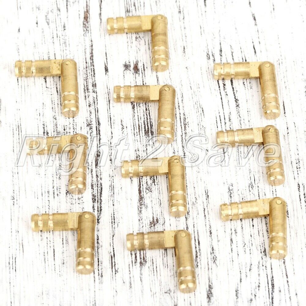 10pcs Jewelry Box Mini Case Hidden Invisible Concealed Barrel Hinge Pure Copper